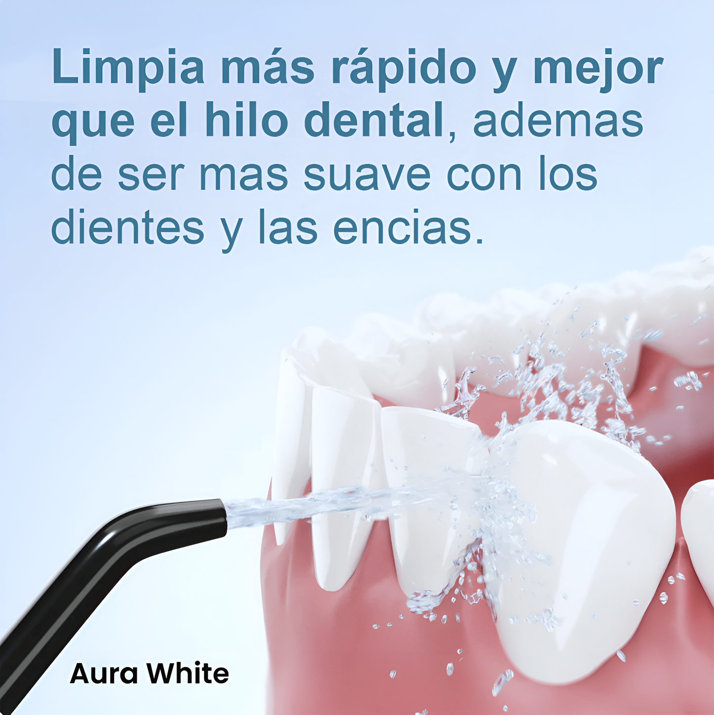 Irrigador Dental Aqua Sonic by Aura White