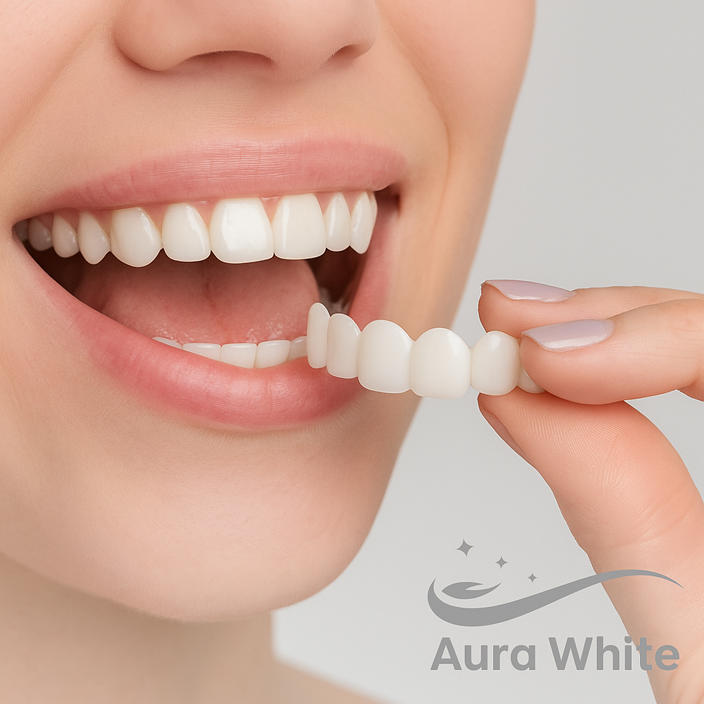 PRÓTESIS DENTALES ADAPTABLES + TIRAS BLANQUEADORA DE REGALO