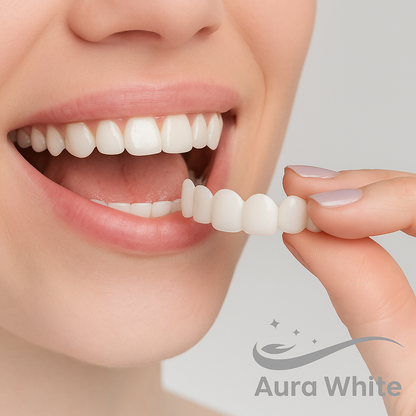 PRÓTESIS DENTALES ADAPTABLES + TIRAS BLANQUEADORA DE REGALO