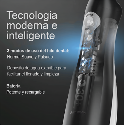 Irrigador Dental Aqua Sonic by Aura White